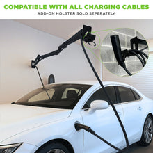 Load image into Gallery viewer, EV Charging Cable Holder - Extendable Arm Wall Mount 6'